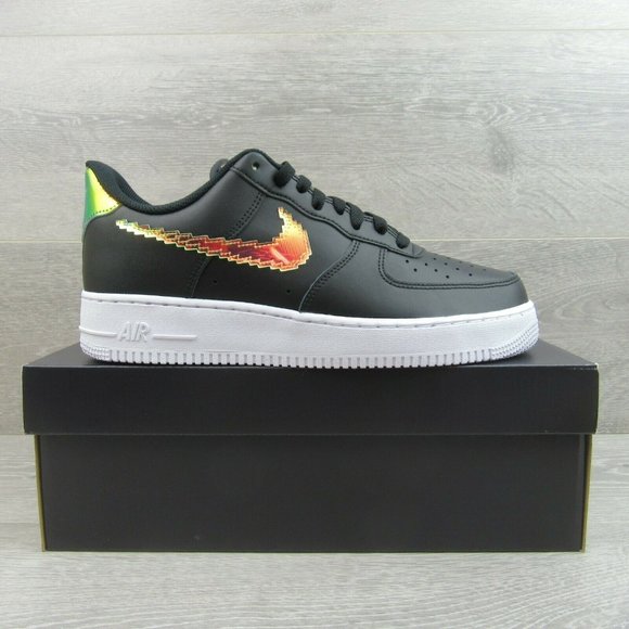 Nike Air force 1 '07 Iridescent Pixel Black Shoes - Picture 2 of 9
